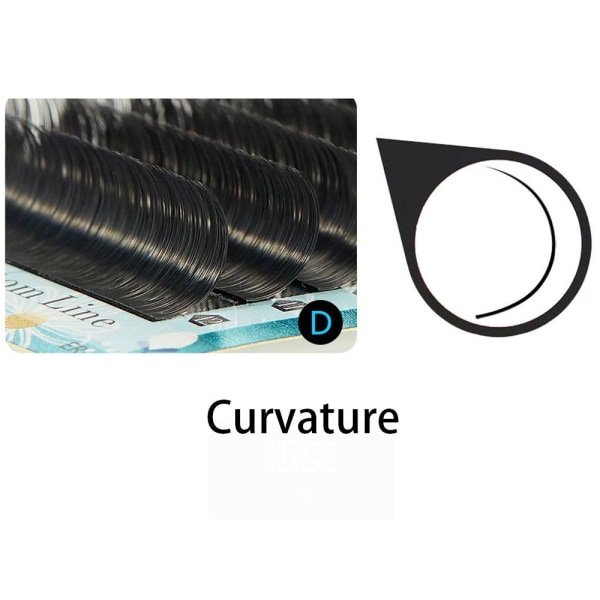 12-Pack Elegantit Silkkikuidut D0.07 12mm