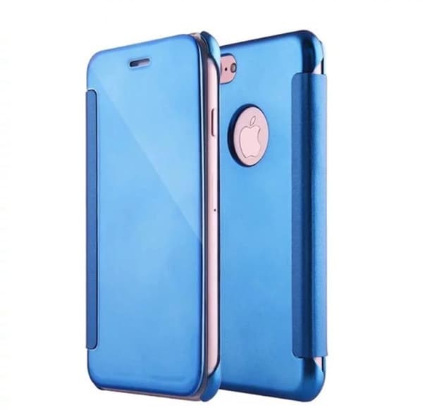 iPhone 6/6S Plus - LEMAN Stilrent Clear View-fodral (ORIGINAL) Svart