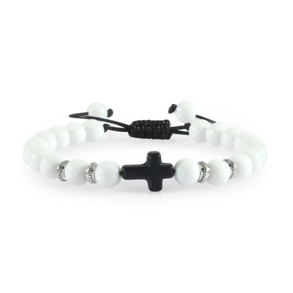 Högkvalitets Unikt Hållbart Kularmband White Porcelain