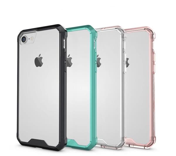 Stöttåligt Hybrid-Skal LEMAN - iPhone SE 2020 Grön