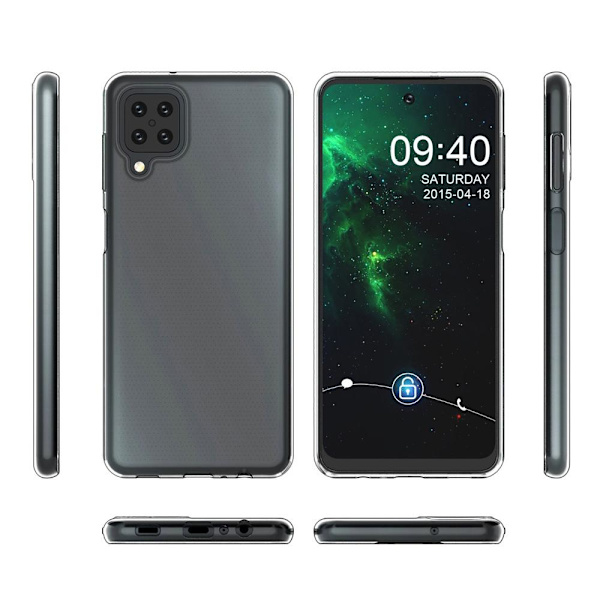 Samsung Galaxy A42 - Silikonskal Transparent
