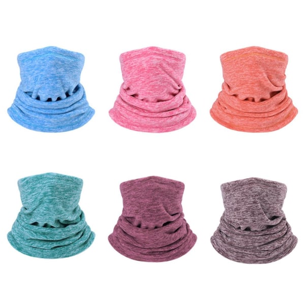 Varm Fleece Nackhalsduk Himmelsblå