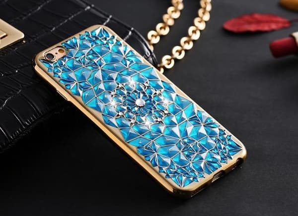 iPhone 6/6S Plus - FLOVEMES Stilrena "Diamond-serie" ORIGINAL Mint