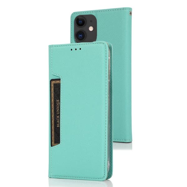 iPhone 12 Mini - Stilrent Floveme Plånboksfodral Blå