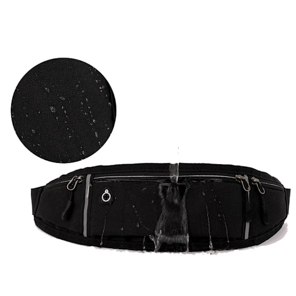 Löparväska/Midjeväska Grå