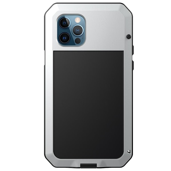 iPhone 12 Mini - HEAVY DUTY Skal i Aluminium Svart
