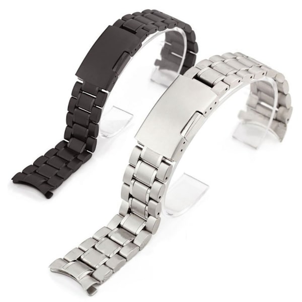 Galaxy Watch Rostfritt Stål Länk Silver 20MM