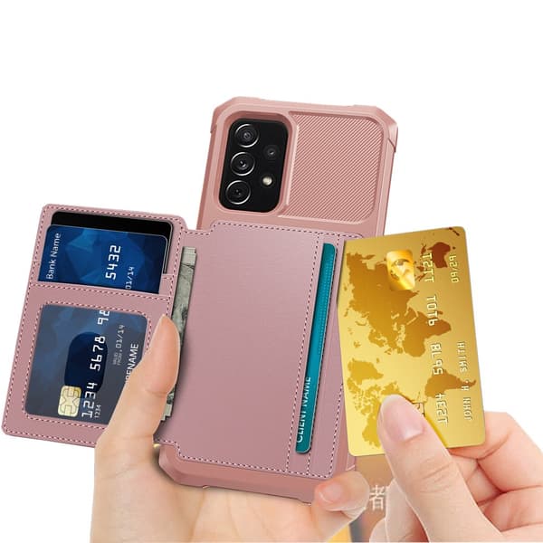 Samsung Galaxy A53 5G - Elegant Cover med Kortholder Blå
