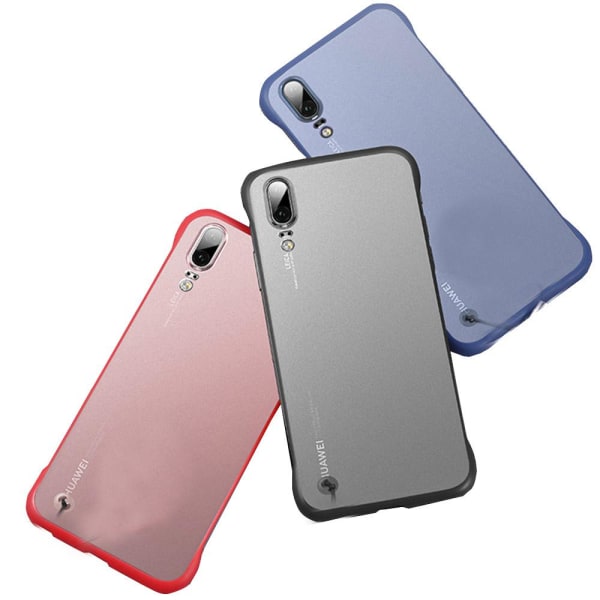 Huawei P20 - Professionellt Stöttåligt Skal Mörkblå Mörkblå
