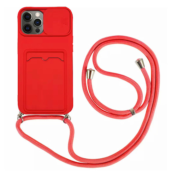 iPhone 12 Pro - Skal med Kortfack Mörkblå