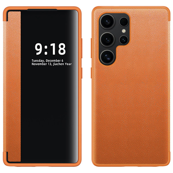 Samsung Galaxy S24 Ultra  Fullt skydd med smarta funktioner Orange