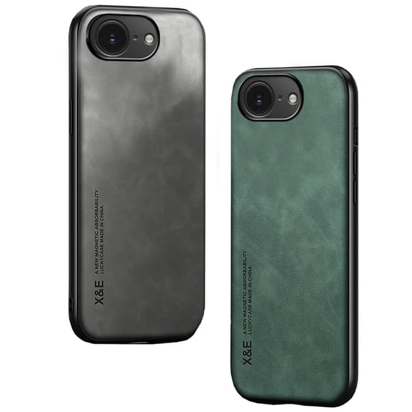 iPhone 16E Slitstarkt Mockaskal Svart
