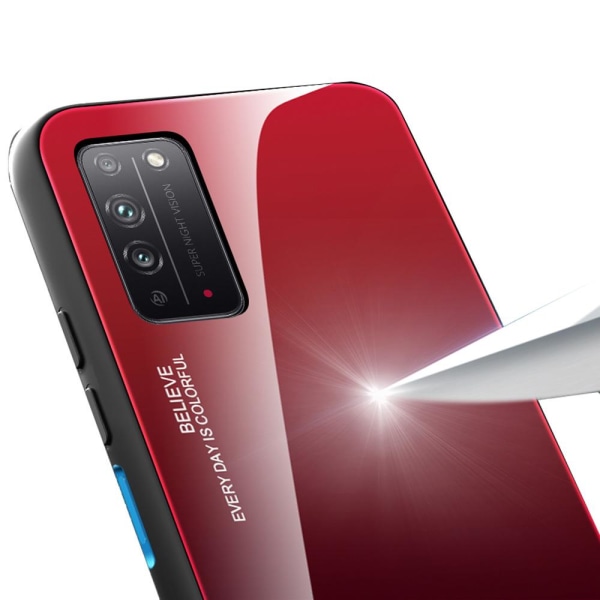 Huawei P40 - Nkobee Skyddsskal Svart/Röd