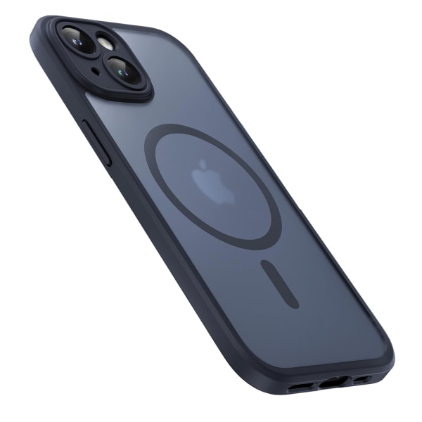 iPhone 15 Plus - Smidigt Magnetiskt Matt Fodral