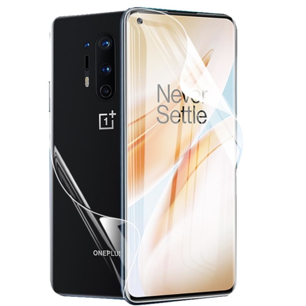 OnePlus 8 Pro Mjukt Skärmskydd PET 9H 0,2mm Transparent/Genomskinlig