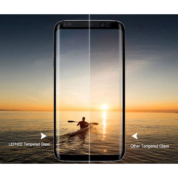 Samsung Galaxy S8+ Skärmskydd CASE-Friendly HeliGuard ORIGINAL Vit