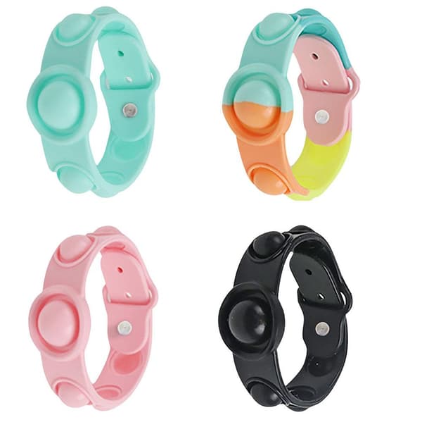 Fidget Toy Armband Pop It Simple Dimple Rosa