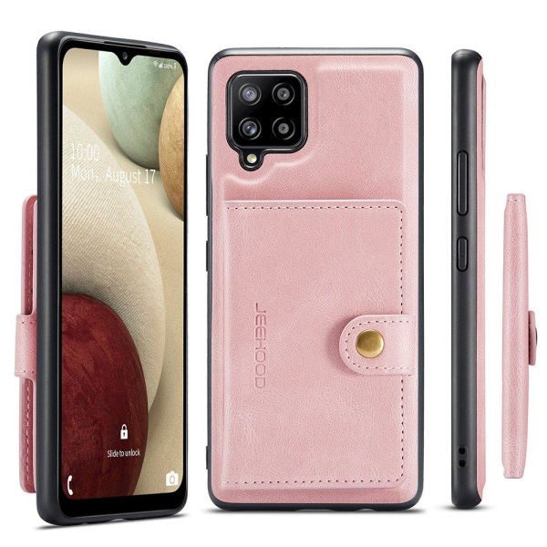 Samsung Galaxy A12 - Cover med kortholder Grön