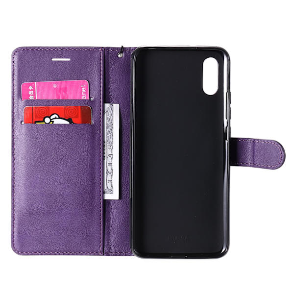 Xiaomi Redmi 9AT - Floveme Plånboksfodral Roséguld