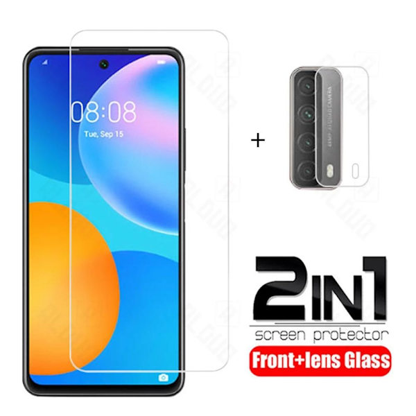 Sk�rmskydd + Kameralinsskydd 0,2mm P smart 2021 Transparent/Genomskinlig