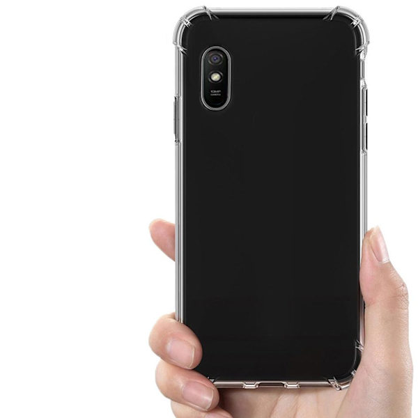 Xiaomi Redmi 9AT - Silikonskal (Floveme) Genomskinlig