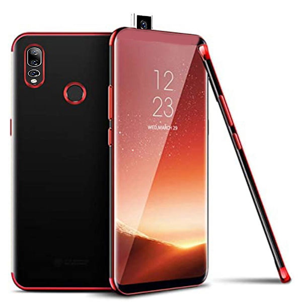 Huawei P Smart Z - Skyddsskal (FLOVEME) Roséguld