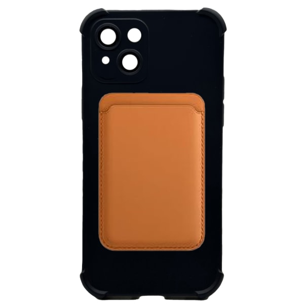 iPhone 13 - Silikoneskal med magnetisk stødbeskyttelse Mörkblå