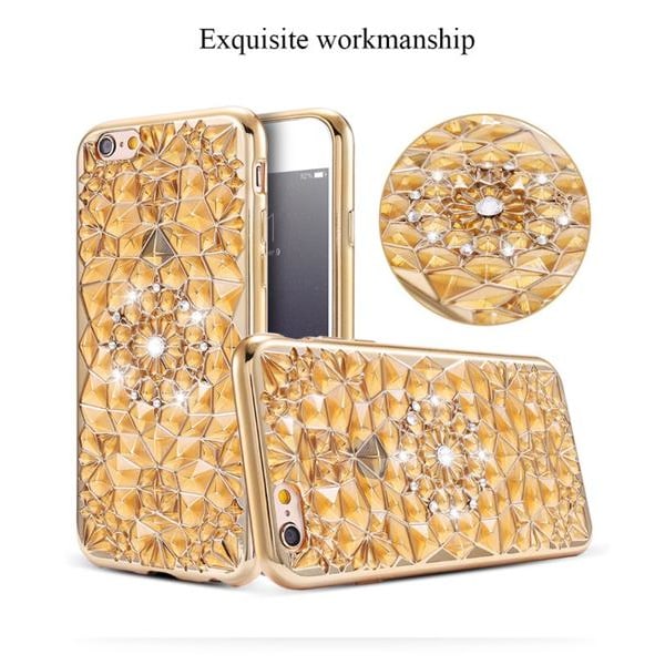 iPhone 6/6S Plus - FLOVEMES Stilrena "Diamond-serie" ORIGINAL Lila