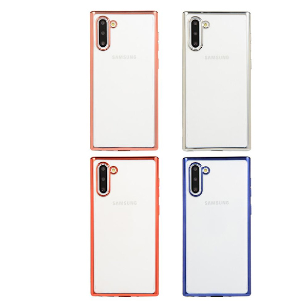 Samsung Galaxy Note10 - Stötdämpande Floveme Silikonskal Röd