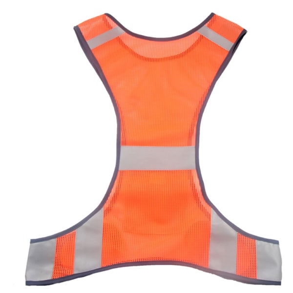H�llbar H�g Reflekterande Reflexv�st Orange
