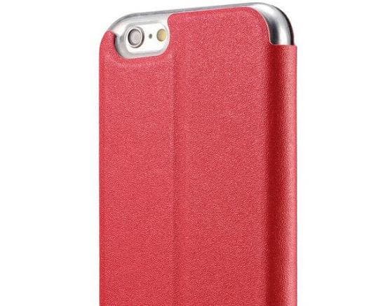 Smartfodral med Fönster & Svarsfunktion för iPhone 6/6S Vit