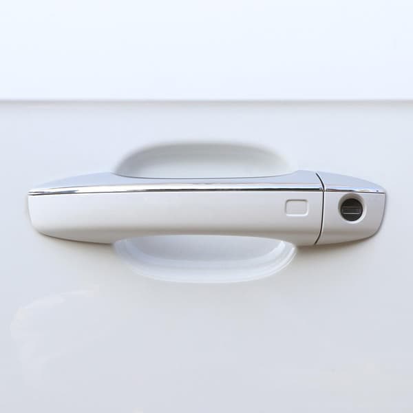 Skydd för Dörrhandtags Fördjupning (4-Pack) Transparent