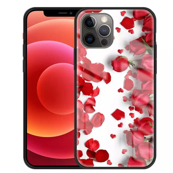 iPhone 12 Pro Max - Kulunut ROSE-kuori Red