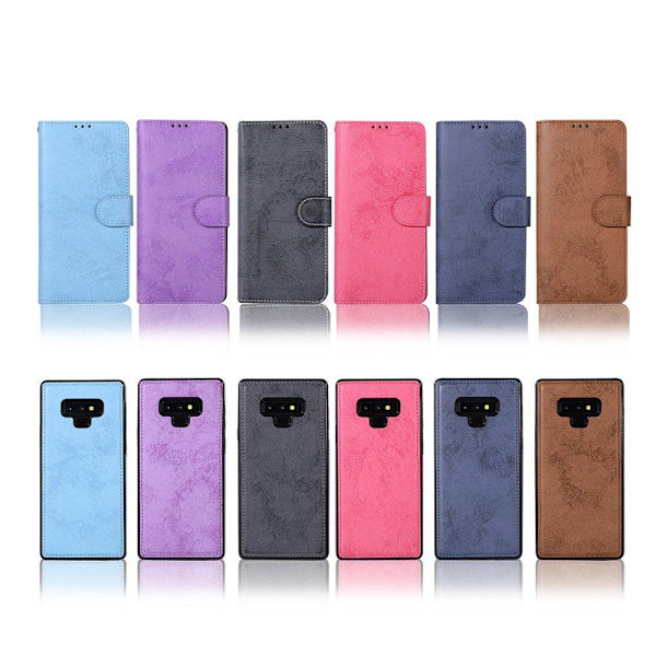 Smart Fodral med Dubbelfunktion till Samsung Galaxy Note 9 Rosa