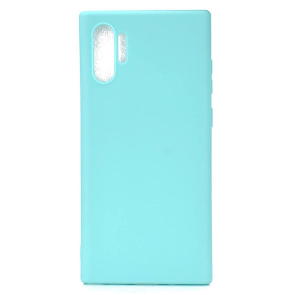 Samsung Galaxy Note10+ - Skyddande Matt Silikonskal Nkobee Svart