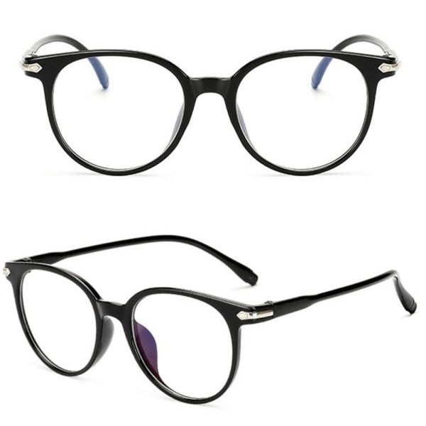 Effektfulla Anti-Blue Glasögon Matte Svart