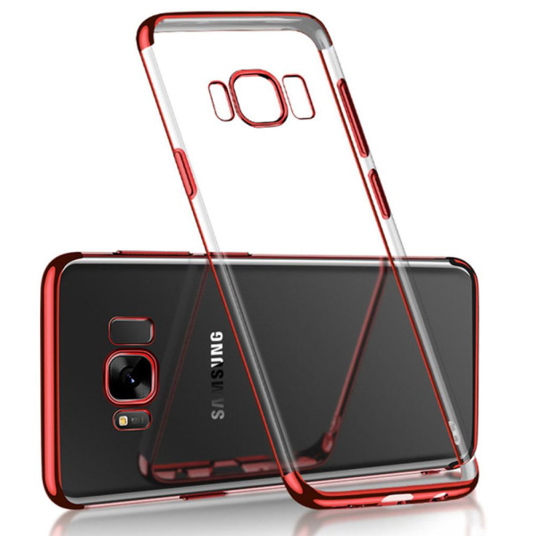 Samsung Galaxy S8+ - Stötdämpande Smart Silikonskal (FLOVEME) Svart Svart
