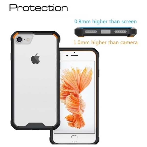 Stilrent Hybrid-Skal från LEMAN - iPhone 8 Mintgrön