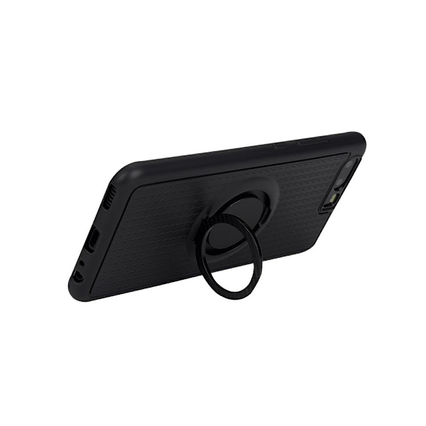 Huawei P10 - Carbon-Skal med Ringh�llare FLOVEME Guld