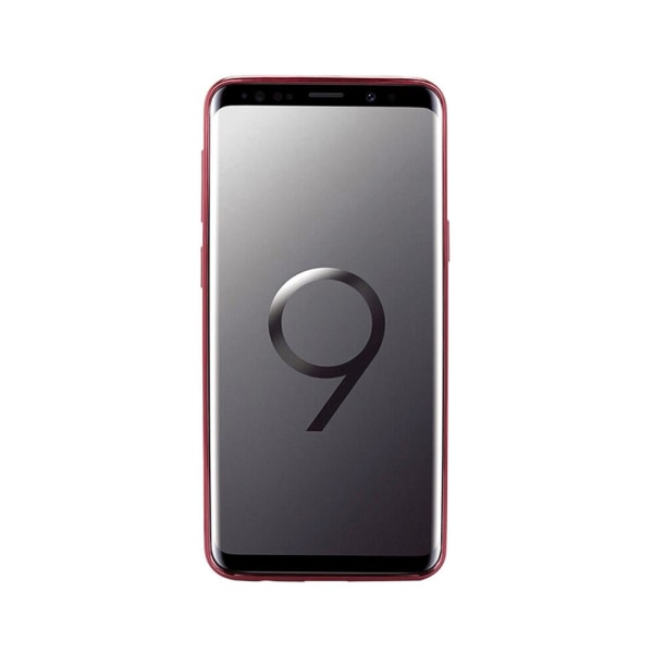 Samsung Galaxy S9 - Elegant Silikonskal Fr�n FLOVEME Röd