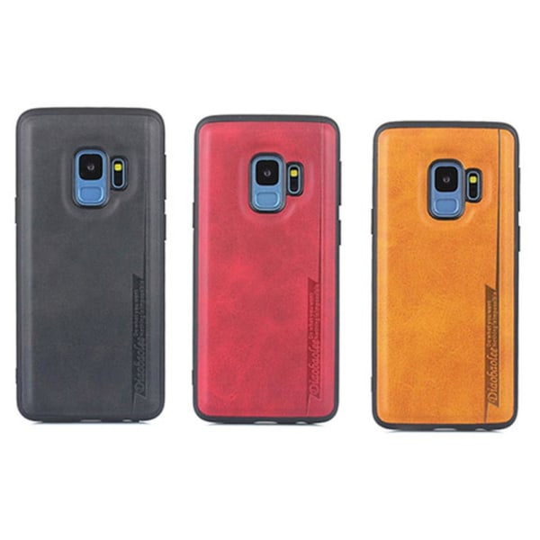 Samsung Galaxy S9 - Exklusivt Skal från Diaobaolee i Pu-Läder Svart