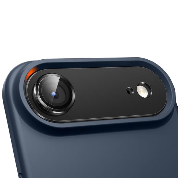 iPhone 17 Air Linsskydd  Transparent HD-Skydd med Svart Ram