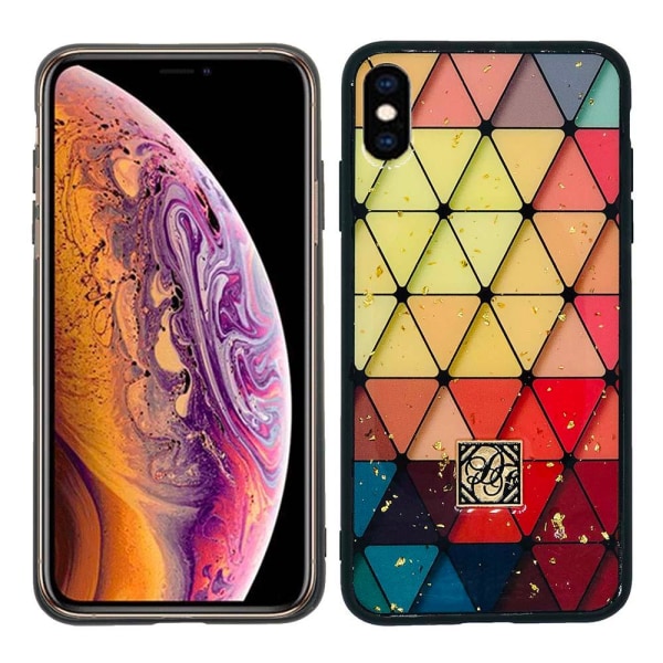 iPhone X/XS - Stilfuldt beskyttelsescover Zebra