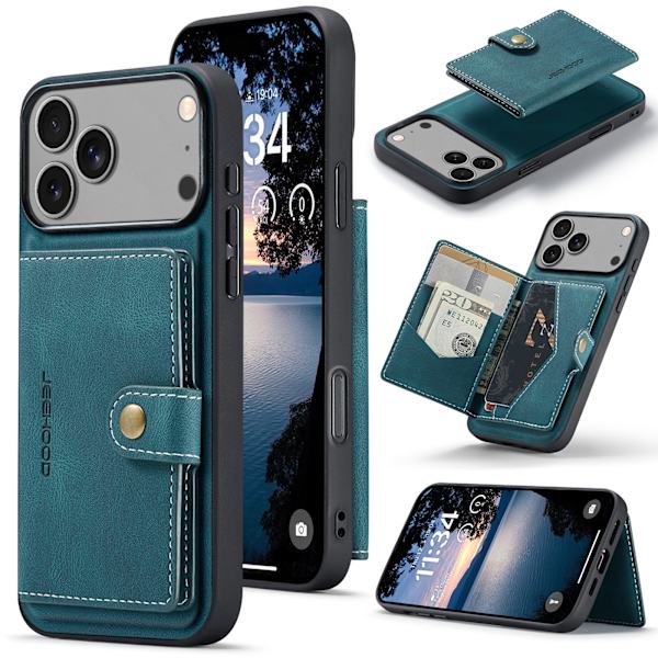 iPhone 17 Pro Wallet Case  Premiumkvalitet Roséguld