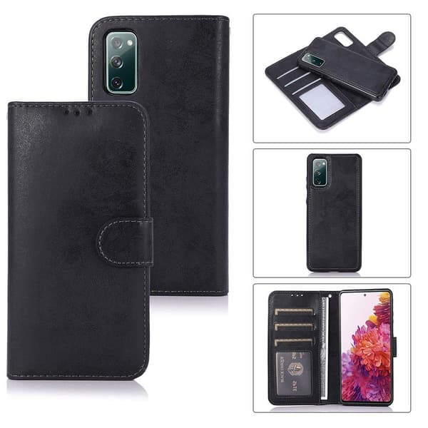 Samsung Galaxy S20 FE - LEMAN Wallet etui Brun
