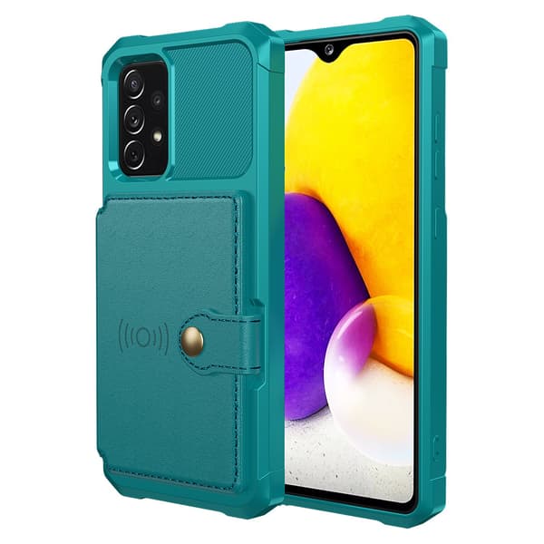 Samsung Galaxy A13 4G - Cover med kortrum Blå
