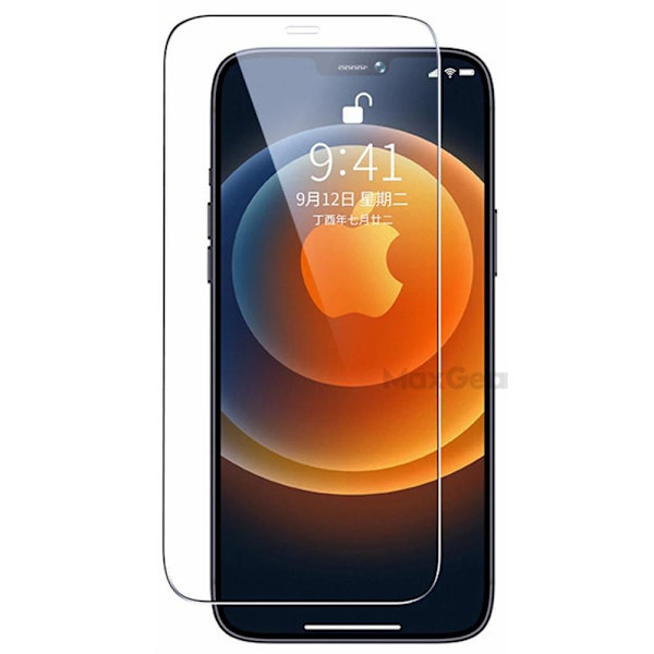 Full Cover Skjermbeskytter 0,3mm iPhone 12 Pro Max Transparent