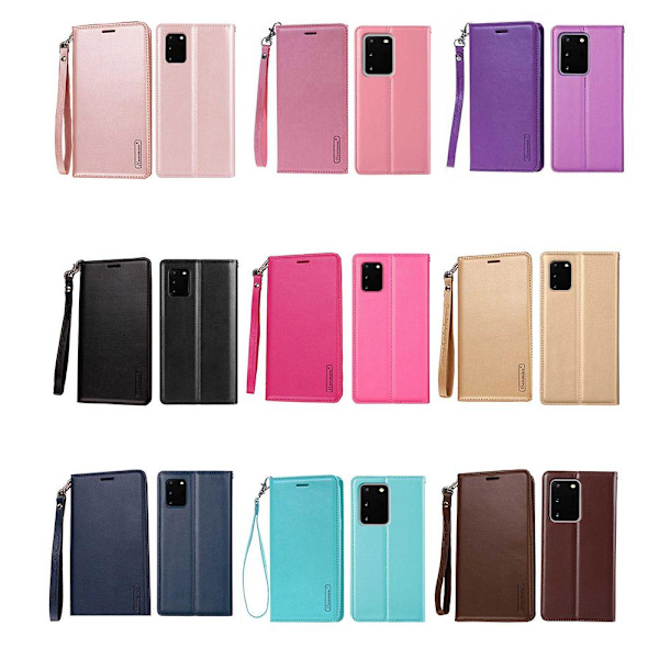 Samsung Galaxy S20 - Professionellt Hanman Plånboksfodral Ljusrosa