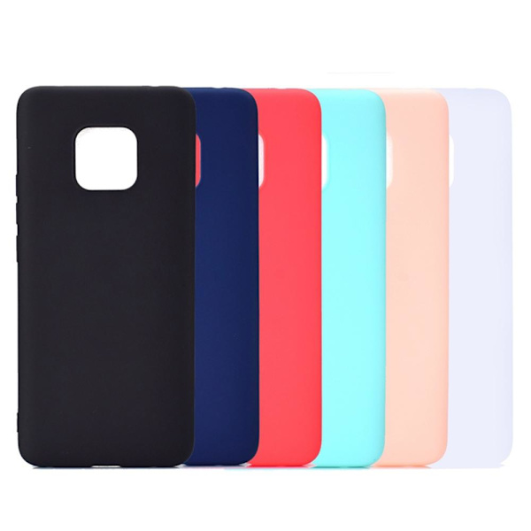 Huawei Mate 20 Pro - Stilrent Mat Silikoncover fra NKOBEE Frostad