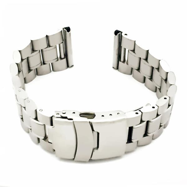 Stilrent Klockarmband i Rostfritt Stål Silver 18mm